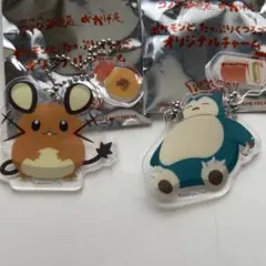 ポケモン デデンネ カビゴン アクリルキーホルダー