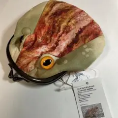 ガマ口　財布　ミヤコヒキガエル