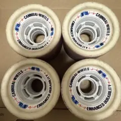 CANNIBAL WHEELS 72mm 80a 中古