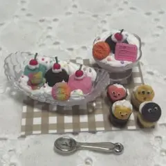 ♡ミニチュアカラフルスイーツセットNo.101