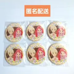 アイカツスターズ チーズソフトクッキー 缶バッジ レイ エルザ イオン
