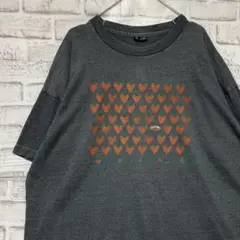 USA製90sヴィンテージTシャツ！シングルステッチ　グレー半袖古着　XL722