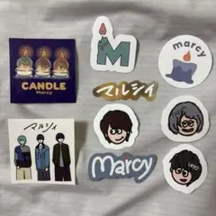 マルシィ ステッカー Candle