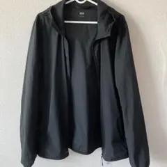 UNIQLO ブラック パーカー L ラッシュガード