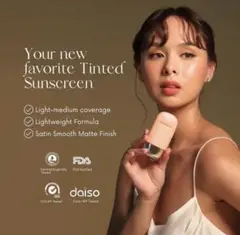 Barefaced tinted sunscreen