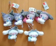 ブラックナイトシュガーパーティクッションハグマスコット 全3種6個セット