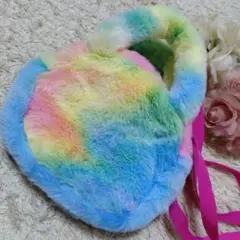 バッグ　ショルダー　てさげ　ポシェット モコモコ