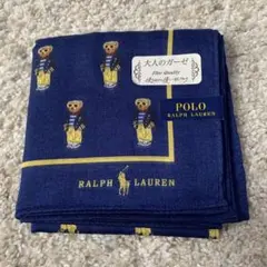 RALPH LAUREN ポロベア ハンカチーフネイビー