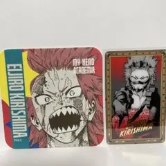 ヒロアカ 原画展 アートコースター 箔押しクリアカードコレクション 切島鋭児郎