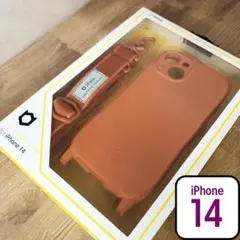 iFace 14 オレンジ ショルダーストラップセット 9702