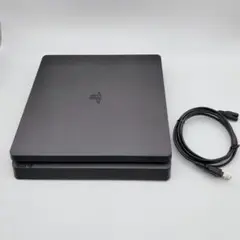 PS4本体 CUH-2200A ジェットブラック 電源ケーブル付き