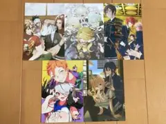 刀剣乱舞　雑誌描き下ろし　ポストカード　5枚セット