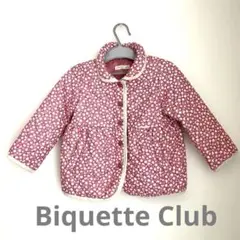 Biquette Club 100 花柄 蝶　ハート　キルティングジャケット