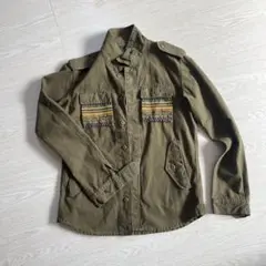 ミリタリージャケット オリーブグリーン