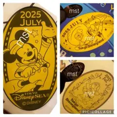 ディズニー スーベニアメダル マンスリーメダル 7月 ホセパン ミッキー 白雪姫