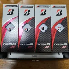 ブリヂストン TOUR B X 12個　4スリーブ　1ダース