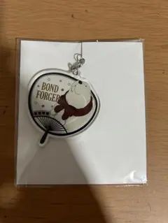 SPY×FAMILY うちわ風チャーム　ボンド・フォージャー　プライズ