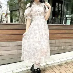ROJITA ロジータ 花柄ロングワンピース
