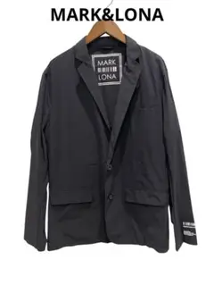 【美品】MARK&LONA ブラック ナイロンジャケット　48