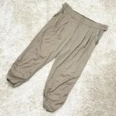 スリック SRIC 七分丈パンツ（M）ベージュ バルーンパンツ アウトドア 美品