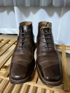『値下げ』SCOTCH GRAIN スパイダー　ブーツ　23.5 茶色