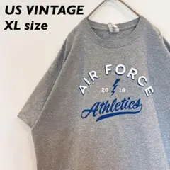 US古着　半袖Tシャツ　カットソー　ビッグプリント　AIR FORCE 男女兼用