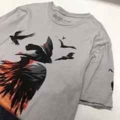 ブラッドボーン プレステ 半袖Tシャツ グレー メンズL