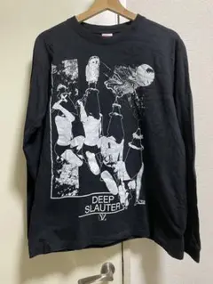 Deepslauter　ロンT　Lサイズ　ブラック　バンドT ロングスリーブ