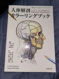 人体解剖カラーリングブック