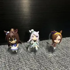 ウマ娘プリティーダービー　ミニフィギュア3点セット　おもいっきり走り隊