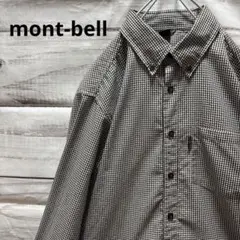 mont-bell WIC.ドライタッチ ロングスリーブシャツ ダークブラウン