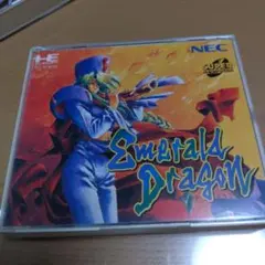 CD-ROMROM Emerald Dragon PCエンジン用ソフト