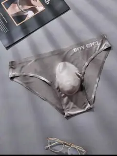 Msizeメンズビキニパンツ セクシースポーツアンダーウェアブリーフ スキン