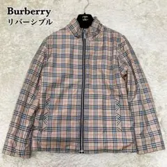 極美品⭐︎ バーバリー ノバチェック リバーシブル 2way ブルゾン 総柄 L