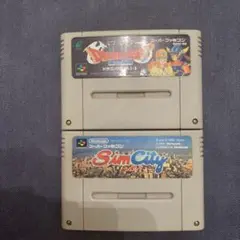 ドラゴンクエスト1 2 シムシティ　スーパーファミコン