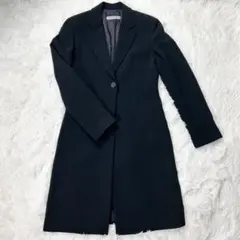 （美品）エンポリオアルマーニ　チェスターコート　ロングコート　ブラック　38 M