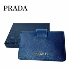 ★美品★PRADA プラダ BLUETTE名刺入れ レザー革 カードケース