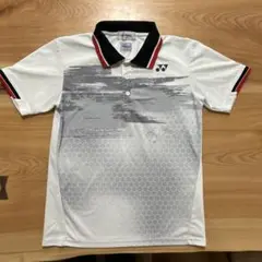 YONEX バドミントンシャツ ホワイト/グレー　ジュニア　J140
