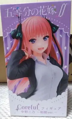 五等分の花嫁∬ Coreful フィギュア 中野二乃 制服ver.