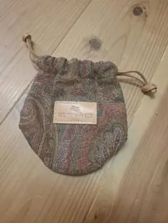 ETRO ペイズリー柄 巾着ポーチ　エトロ
