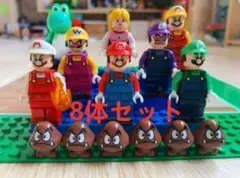 【レゴ互換】ミニフィグ 人形 フィギュア 8体 セット