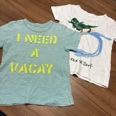 crewcuts クルーカッツ　jcrew 半袖　Tシャツ　2才　90 2枚