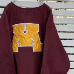Champion × ミネソタ大学 REVERES WEAVE XL スウェット