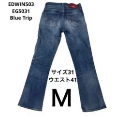 EDWIN503　EG5031　Blue Trip　サイズ31　ウエスト41