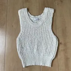 JEANASIS ペーパーヤーン　オフホワイト