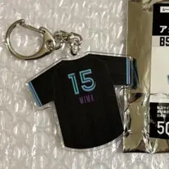 千葉ロッテマリーンズ　美馬学　ユニホーム型アクリルキーホルダー　BSW2025