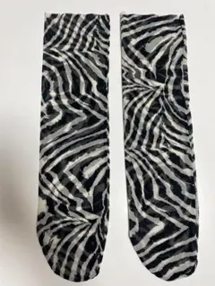 ゼブラ柄メッシュソックス