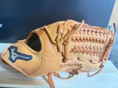 Mizuno 軟式グローブ オレンジ
