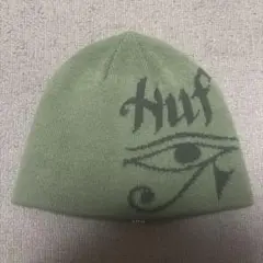 Huf オリーブグリーン ニット帽