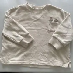 ねずみくんのチョッキ トレーナー　90サイズ